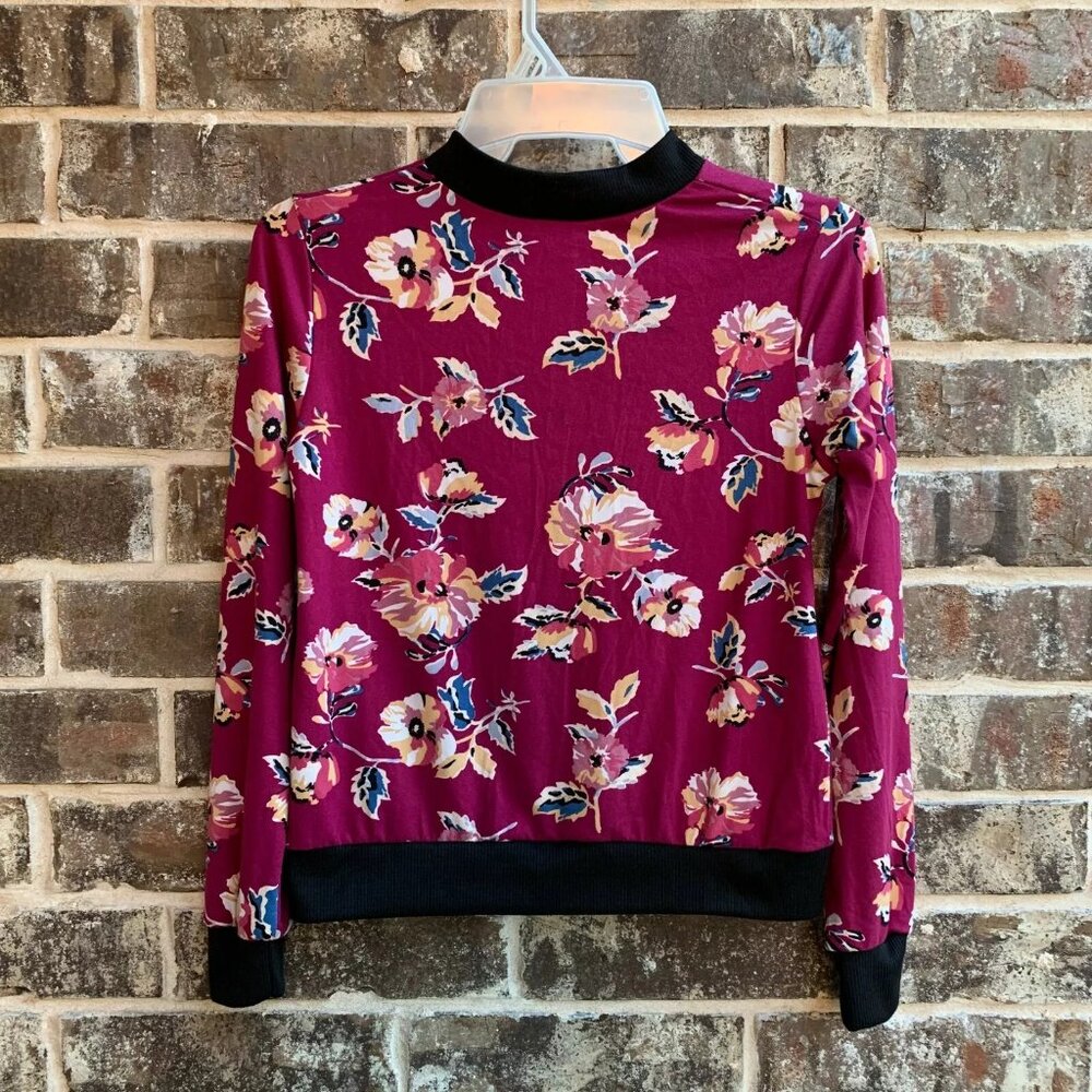 Insta Girl Full Zip Top Jacket Raspberry - Picture 4 of 9